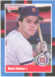 1988 Donruss All-Stars Baseball Cards  016      Matt Nokes